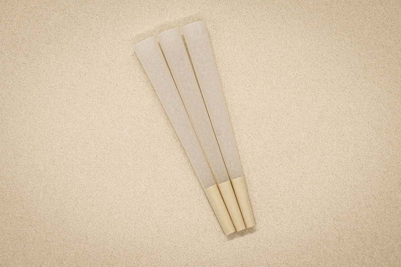 Bamboo pre-rolled cone paper