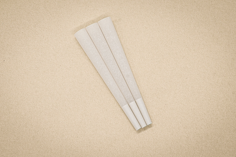 Organic Hemp 14 GSM pre-rolled cone paper