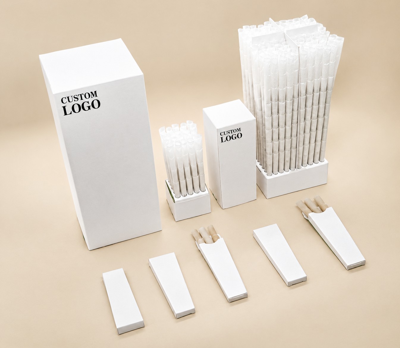 Custom pre-rolled cone packaging